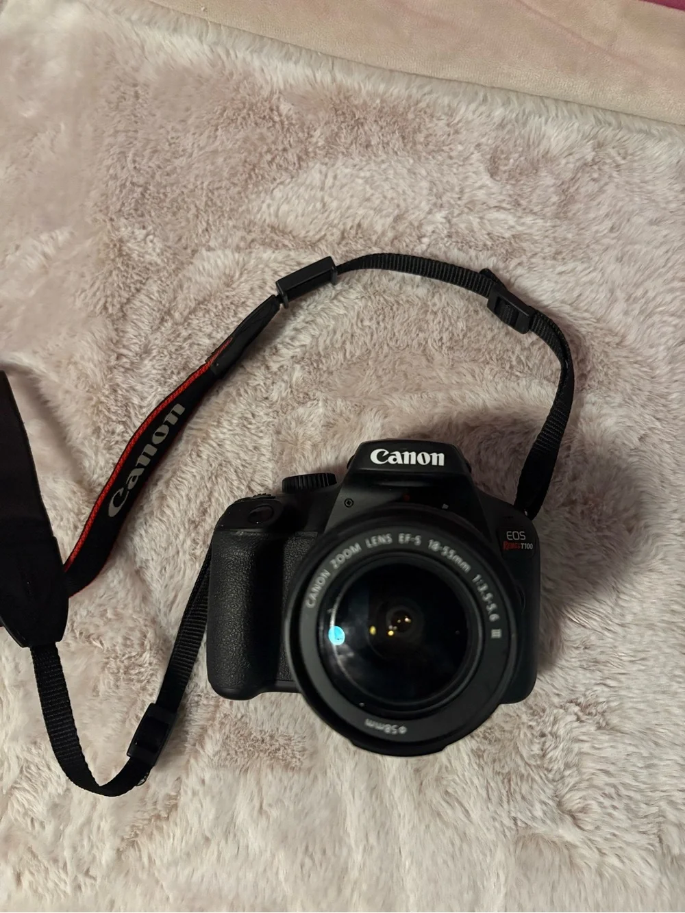 Canon T100 DSLR Camera